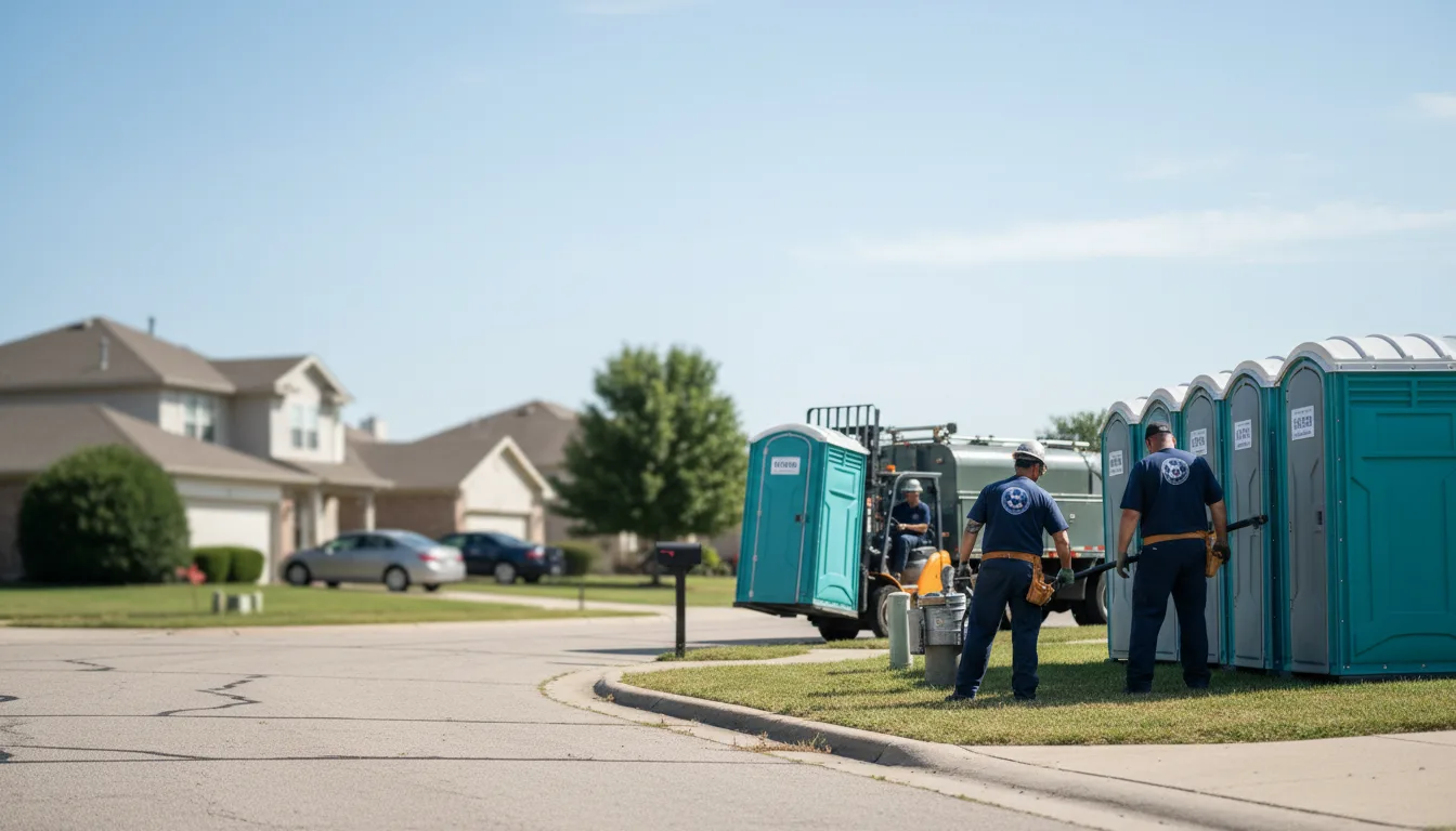 Porta Potty Rental in Camden, OH near me